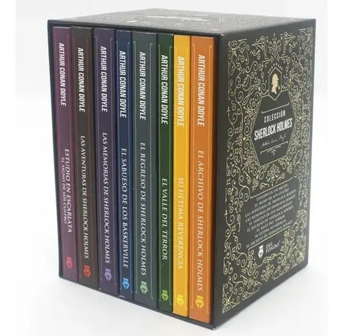 Colección Completa Sherlock Holmes (8 Tomos) / Conan Doyle
