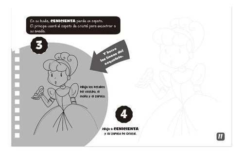 Princesas Dibujo Paso A Paso (libro + Lápices) / Lexus