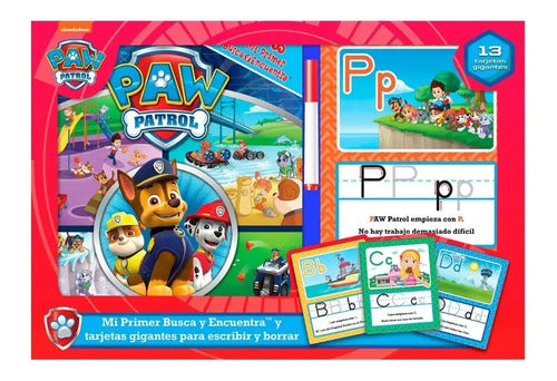 Paw Patrol Mi Primer Busca Y Encuentra (libro + 13 Tarjetas)