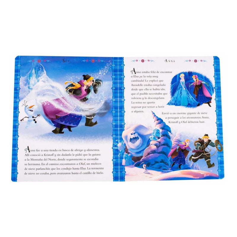 Disney Frozen Soy Anna Libro + Figura Base / Lexus