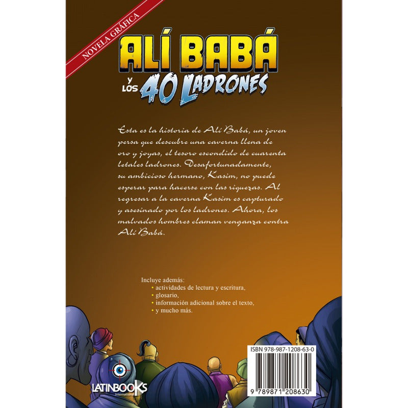 Alí Babá Y Los 40 Ladrones (novela Grafica)