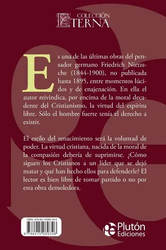 El Anticristo / Friedrich Nietzsche