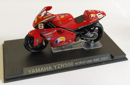 Moto Colección Esc Gp Yamaha Yzr500 Norifumi Abe 2001 1/24