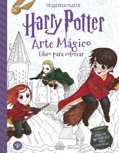 Harry Potter Arte Magico Libro Para Colorear