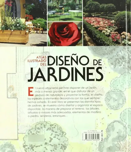 Atlas Ilustrado Del Diseño De Jardines (tapa Dura) / Lexus
