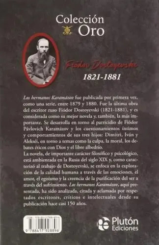 Los Hermanos Karamazov (tapa Dura) / Fiodor Dostoyevski