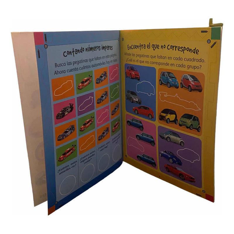 Mi Automovil Libro De Actividades Con Pegatinas