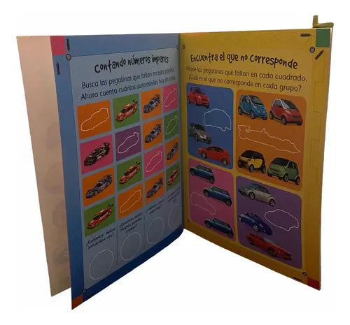 Mi Automovil Libro De Actividades Con Pegatinas