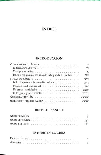 Bodas De Sangre / Federico Garcia Lorca