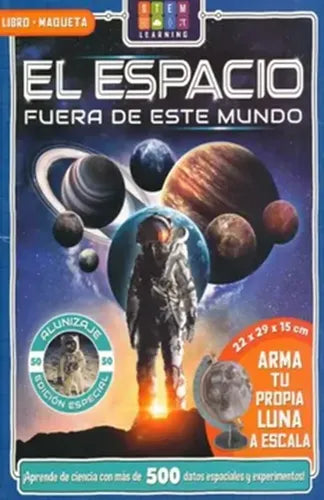El Espacio Fuera De Este Mundo Libro + Maqueta Luna / Lexus