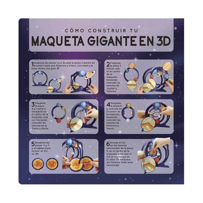 Construye En 3d Un Gran Sistema Solar (tapa Dura) / Lexus