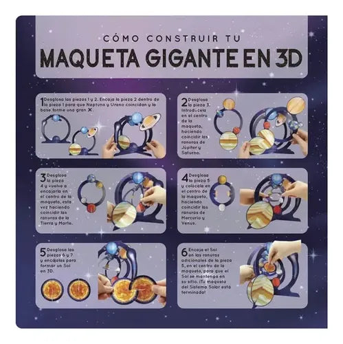 Construye En 3d Un Gran Sistema Solar (tapa Dura) / Lexus