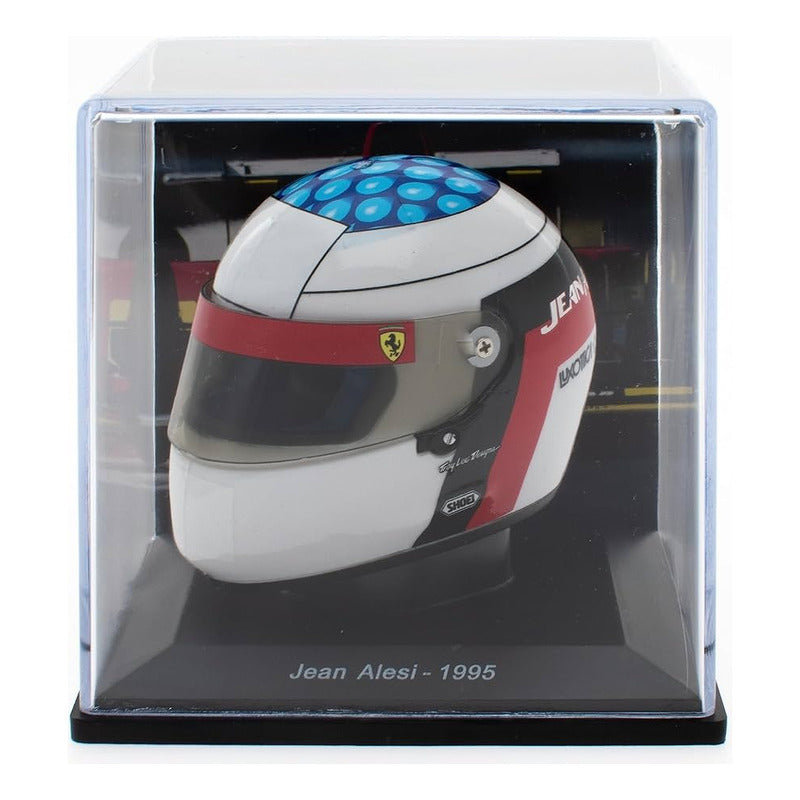Casco Formula 1 Jean Alesi Ferrari F1 1995 Spark 1:5