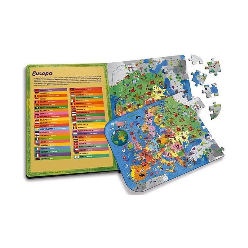 Atlas Puzzle Del Mundo / Varios Autores
