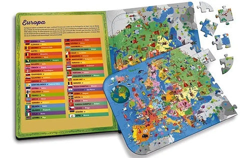 Atlas Puzzle Del Mundo / Varios Autores