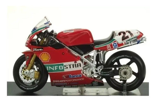 Moto Colección Escala Gp Ducati 996r Troy Bayliss 2001 1/24