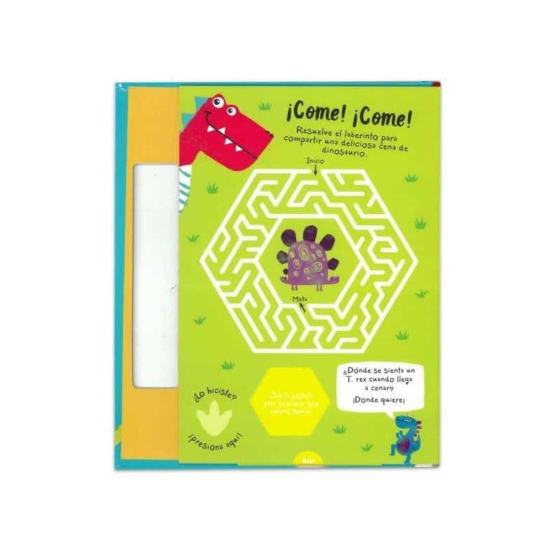 ¡hay Un Dinosaurio En Mi Laberinto + Plumón / Lexus