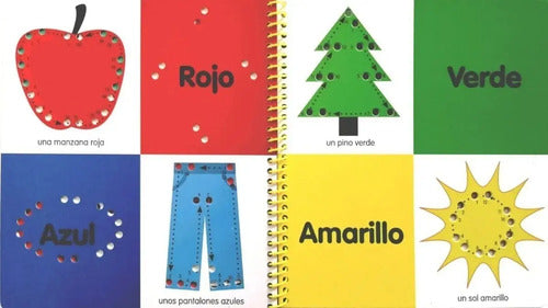 Números, Formas Y Colores Aprende Y Enlaza