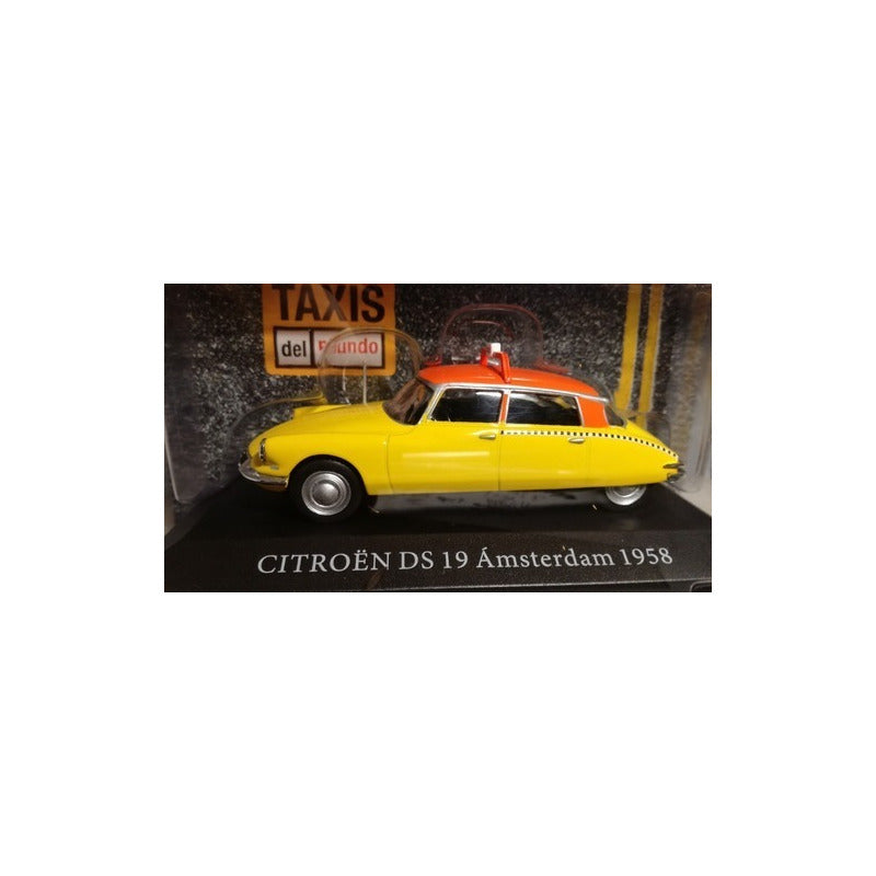 Taxis Del Mundo Escala 1/43 Citroen Ds 19 Amsterdam 1958