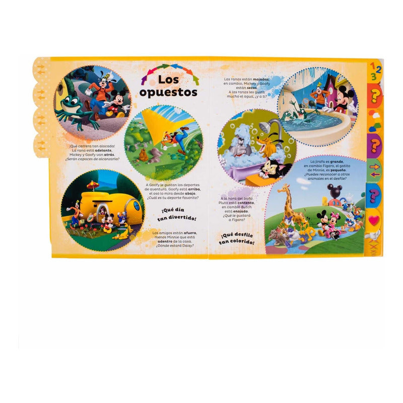 Mickey Mi Primer Maletín Colores, Opuestos, Números / Lexus