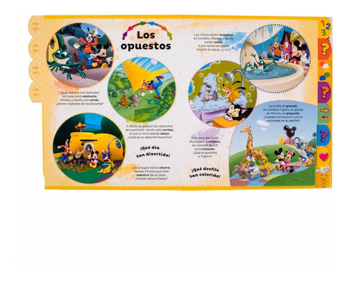 Mickey Mi Primer Maletín Colores, Opuestos, Números / Lexus
