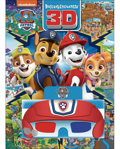 Paw Patrol Busca Y Encuentra 3d (tapa Dura) / Nickelodeon