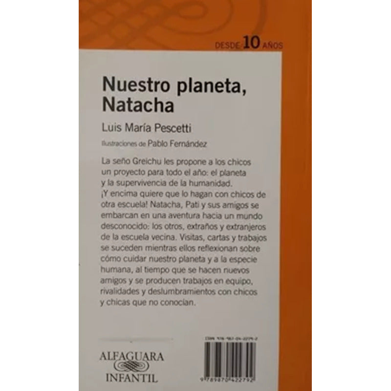 Nuestro Planeta Natacha / Luis Maria Pescetti