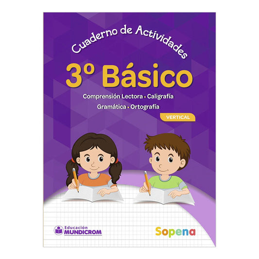 Cuaderno De Actividades 3 Basico Vertical Sopena