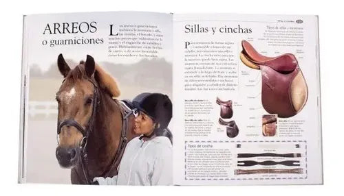 Atlas Ilustrado De Los Caballos Y Ponis (tapa Dura) / Lexus