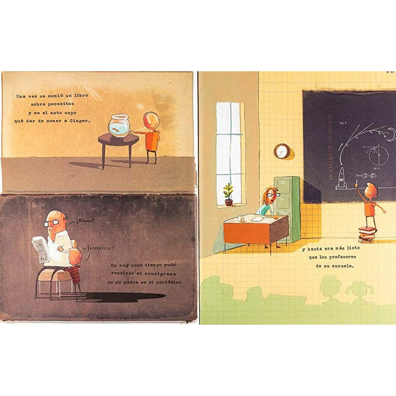 El Increible Niño Comelibros (tapa Dura) / Oliver Jeffers