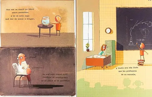 El Increible Niño Comelibros (tapa Dura) / Oliver Jeffers