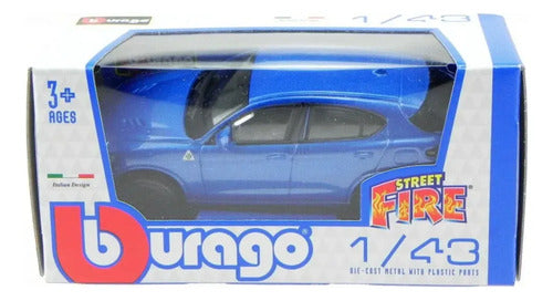 Auto Escala Alfa Romeo Stelvio 1:43 / Burago Azul