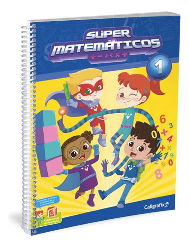 Pack Super Matemáticos N°1 Y N°2 / Caligrafix