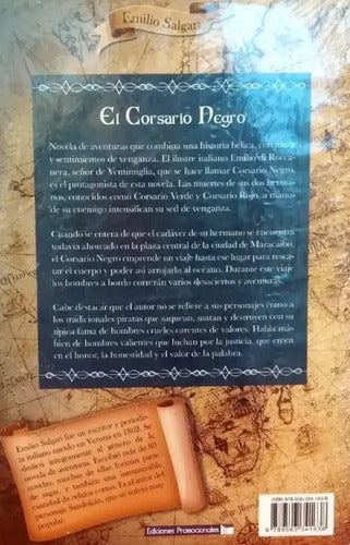 El Corsario Negro / Emilio Salgari