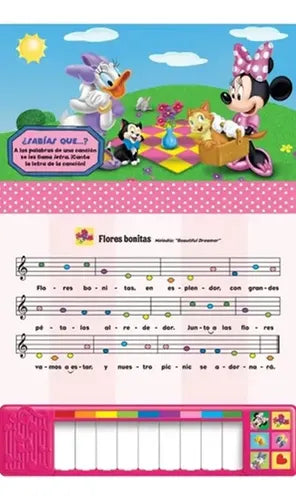 Disney Minnie Toca El Piano Sonidos (tapa Dura) / Disney