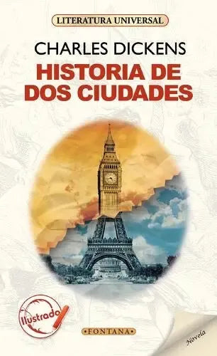 Historia De Dos Ciudades (ilustrado) / Charles Dickens