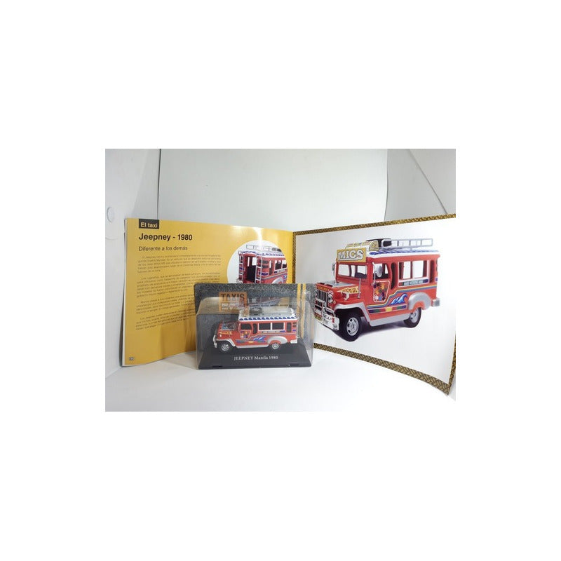 Taxis Del Mundo Escala 1/43 Jeepney Manila 1980