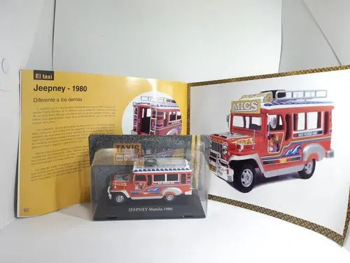 Taxis Del Mundo Escala 1/43 Jeepney Manila 1980