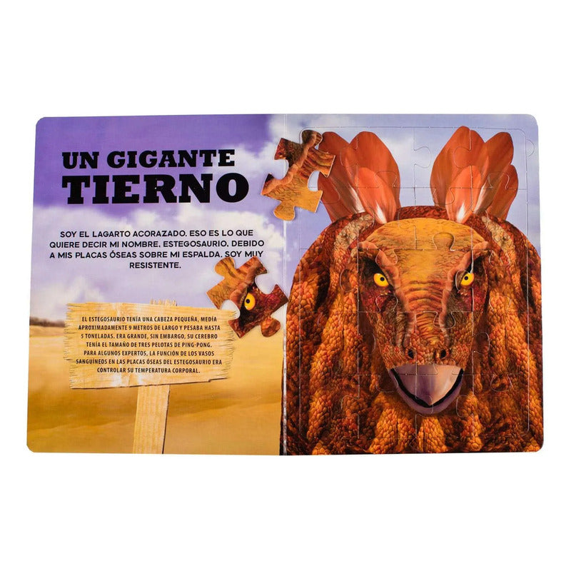 Dinosaurios Estegosaurio Rompecabezas / Lexus