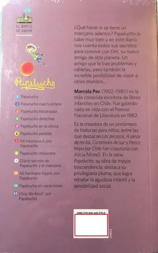 Papelucho Y El Marciano / Marcela Paz
