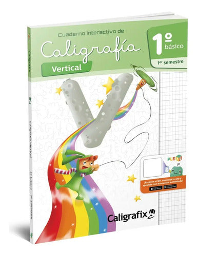 Pack Caligrafia Vertical 1 Basico 1er Y 2do Sem Caligrafix