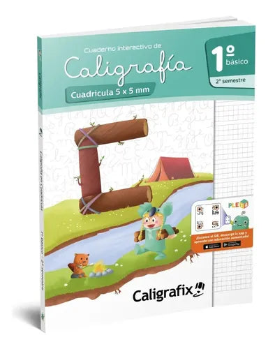 Caligrafia Cuadricula 1 Segundo Semestre 5mm / Caligrafix