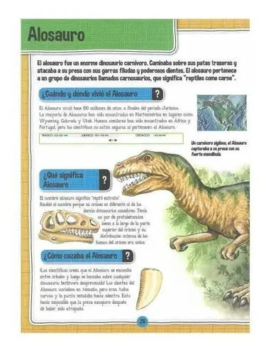 Peligrosos Y Mortales Dinosaurios Libro+maqueta  / Lexus