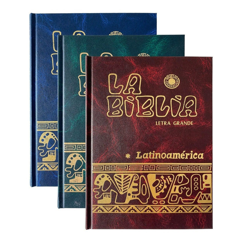 Biblia Latinoamericana Letra Grande C/indices / Verbo Divino