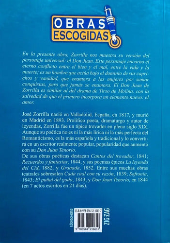 Don Juan Tenorio / Jose Zorrilla