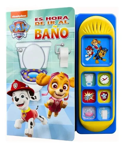 Paw Patrol Es Hora De Ir Al Baño Con 7 Sonidos (tapa Dura)