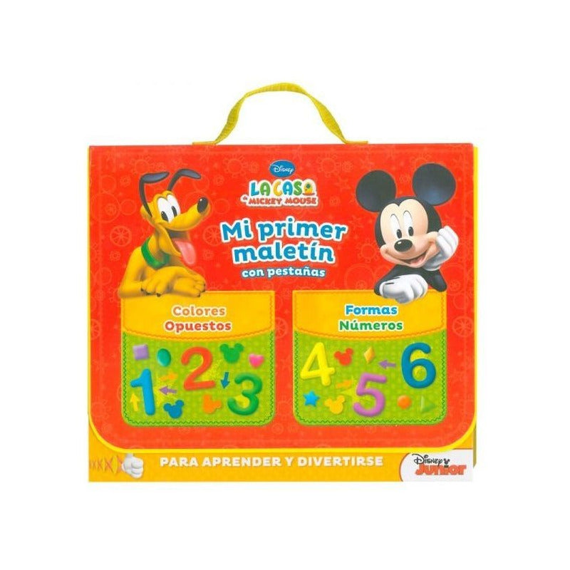 Mickey Mi Primer Maletín Colores, Opuestos, Números / Lexus
