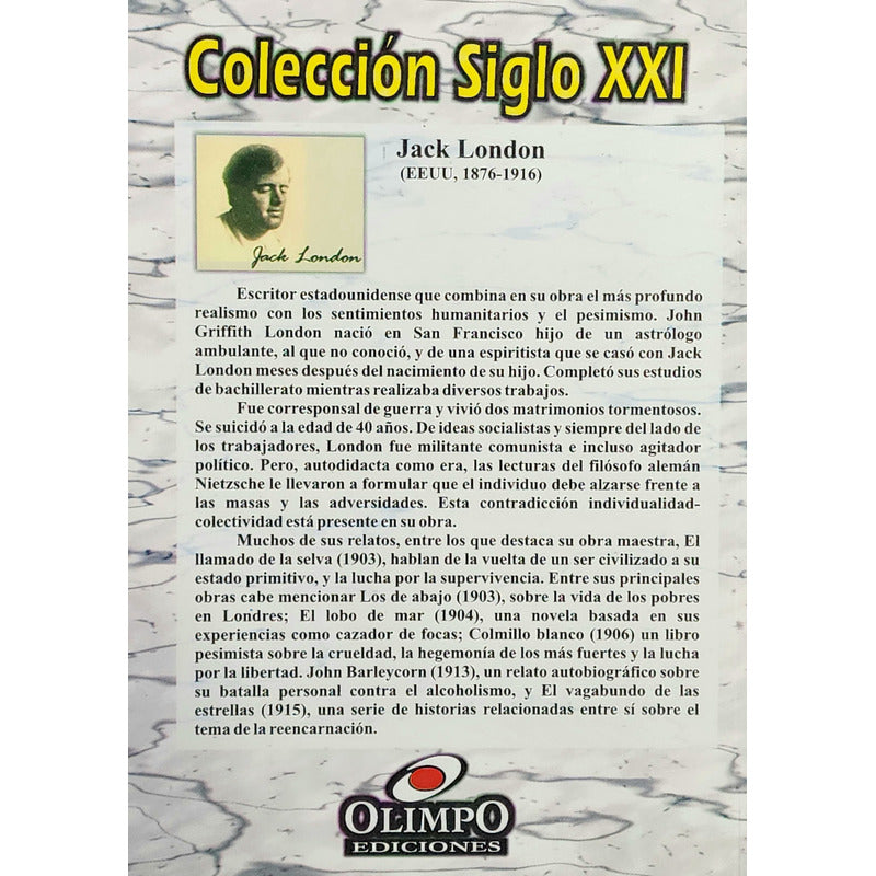 Colmillo Blanco / Jack London