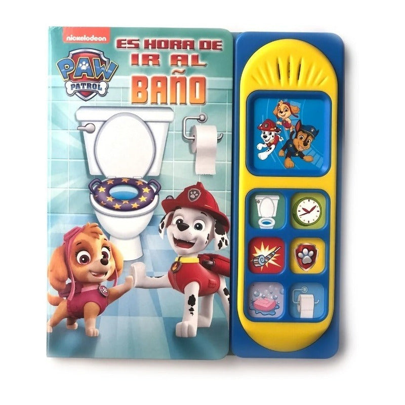 Paw Patrol Es Hora De Ir Al Baño Con 7 Sonidos (tapa Dura)