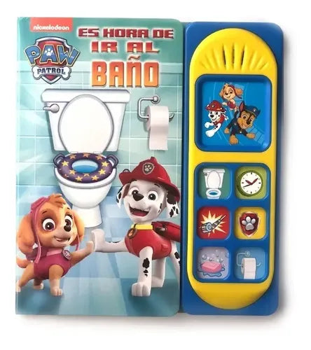 Paw Patrol Es Hora De Ir Al Baño Con 7 Sonidos (tapa Dura)